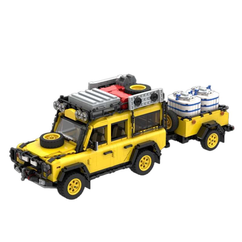Off-Road SUV Technician MOC-89755 with 2477 pieces Off-Road SUV Technician MOC-89755 with 2477 pieces