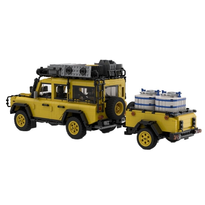Off-Road SUV Technician MOC-89755 with 2477 pieces Off-Road SUV Technician MOC-89755 with 2477 pieces