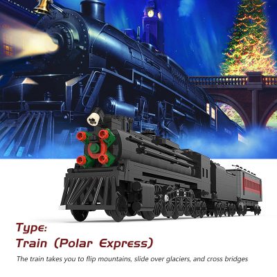The Polar Express TECHNICIAN MOC-89873 WITH 984 PIECES