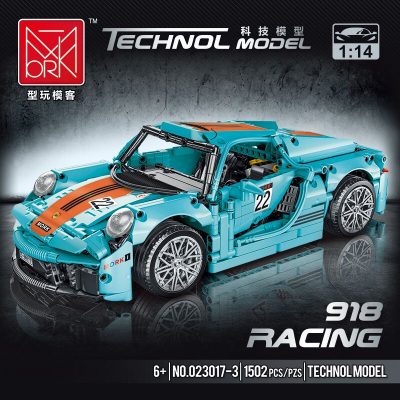 Racing Car 1:14 Scale TECHNICIAN MORK 023017-3 918 with 1502 pieces