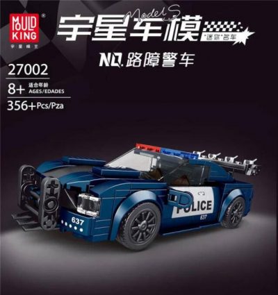 Police Car TECHNICIAN MOULD KING 27002 with 356 pieces