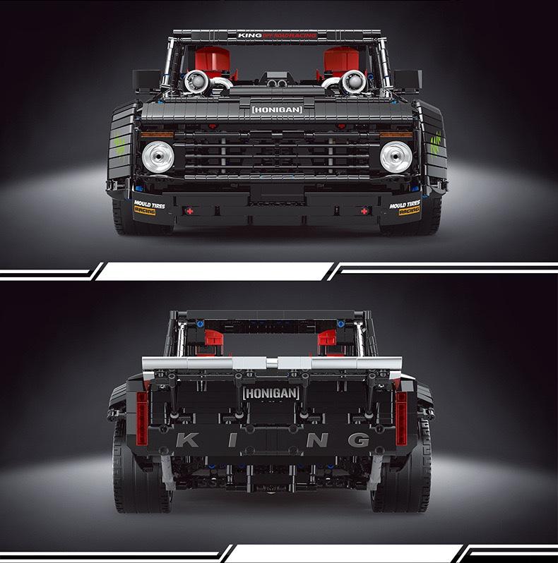 RC Offroad Truck TECHNICIAN Mould King 13082 with 3695 pieces