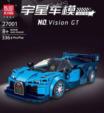 Bugatti Vision GT TECHNICIAN Mould King 27001 with 336 pieces