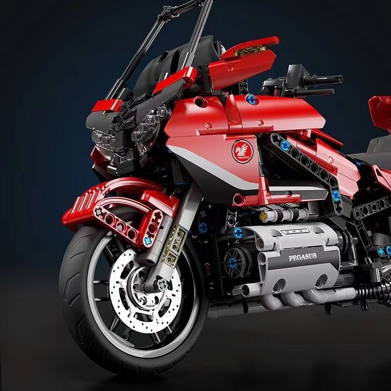 Golden Wing Motorcycle TGL T3041 Technic with 1359 Pieces