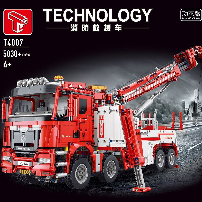 RC Fire Truck TGL T4007 Technic with 5030 Pieces