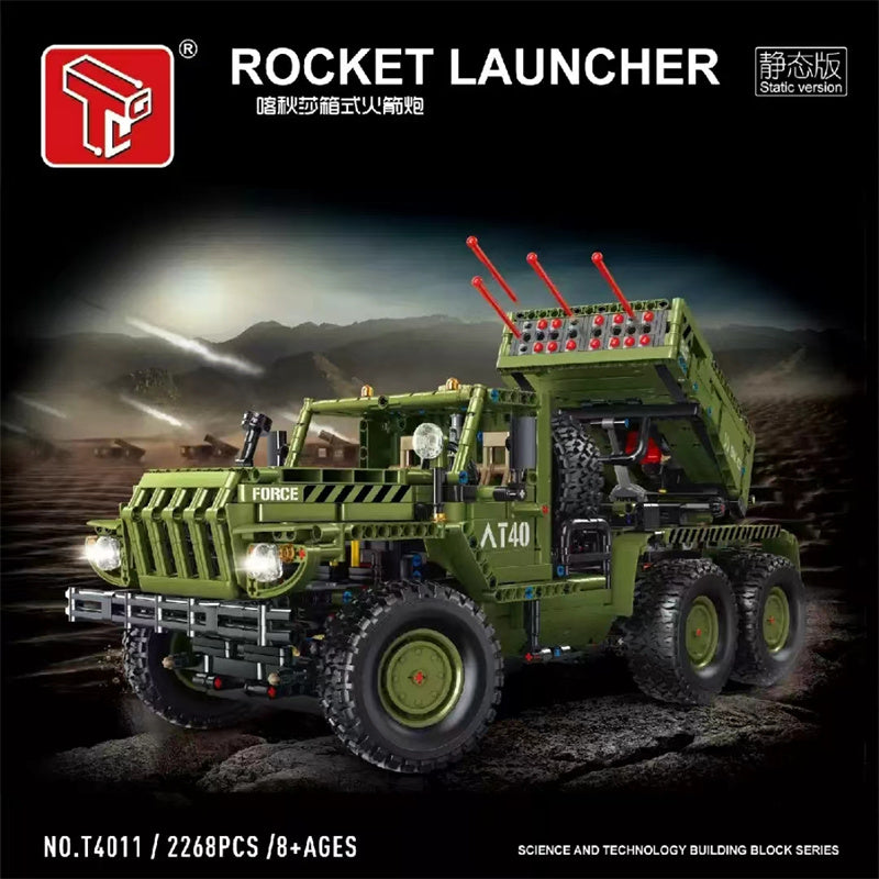 Keqiusha Rocket Launcher TGL T4011 Military with 2268 Pieces