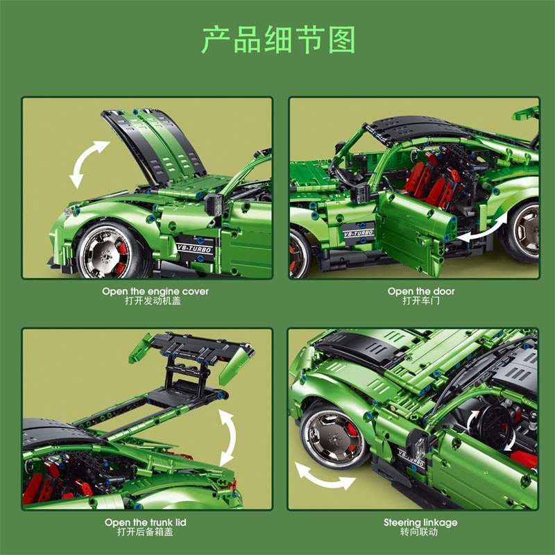 Mercedes AMG GT Technician TGL T5019 with 2878 pieces Mercedes AMG GT Technician TGL T5019 with 2878 pieces