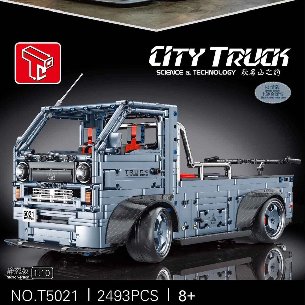1:10 City Truck TGL T5021 Technic with 2493 pieces