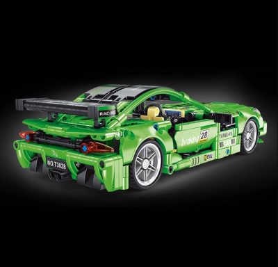 Green Super Car Technician TLG T3028 with 589 pieces