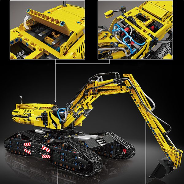 All Terrain Excavator Mould King 17018 Technic with 2237 Pieces - MOC ...