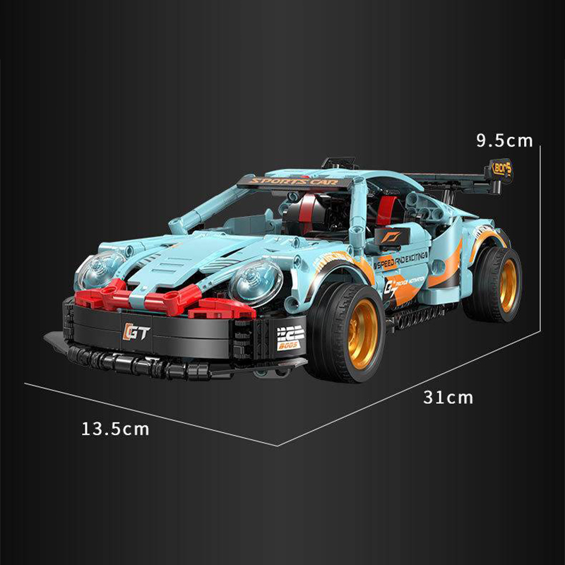 Remote Control GT911 Racing Car XINGBAO 21011 Technic with 812 Pieces