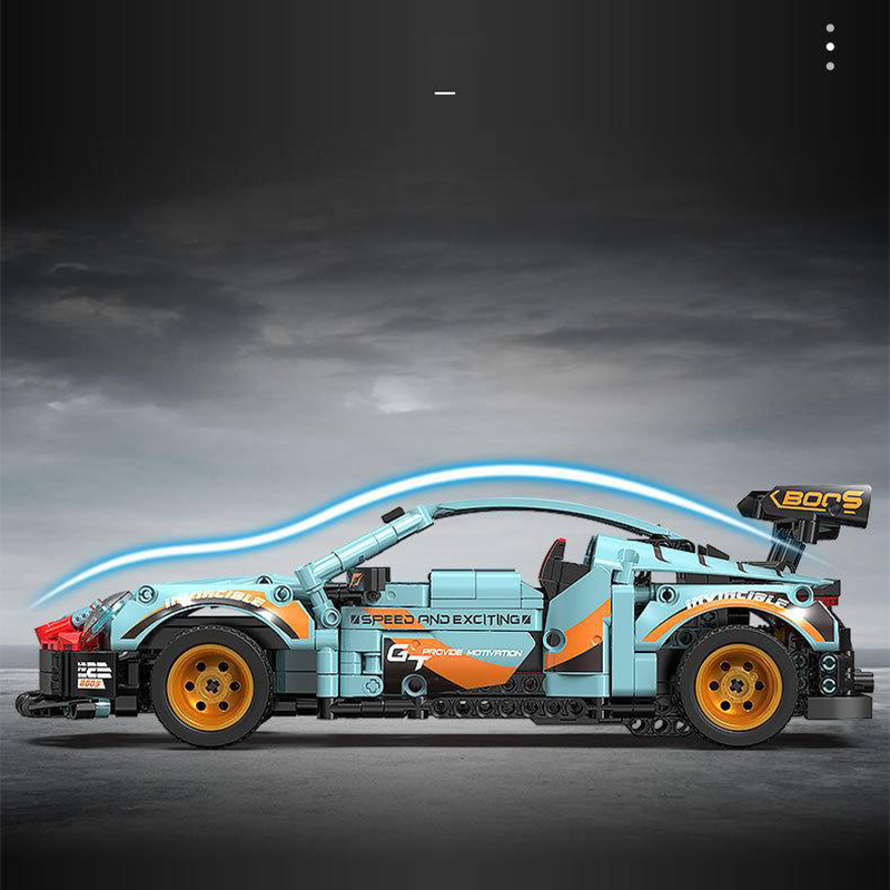 Remote Control GT911 Racing Car XINGBAO 21011 Technic with 812 Pieces