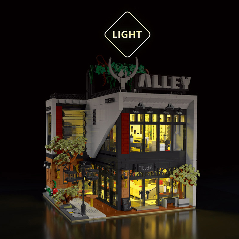 The Deers Bubble Tea Shop The Alley Mork 10208 Creator With 3423pcs 
