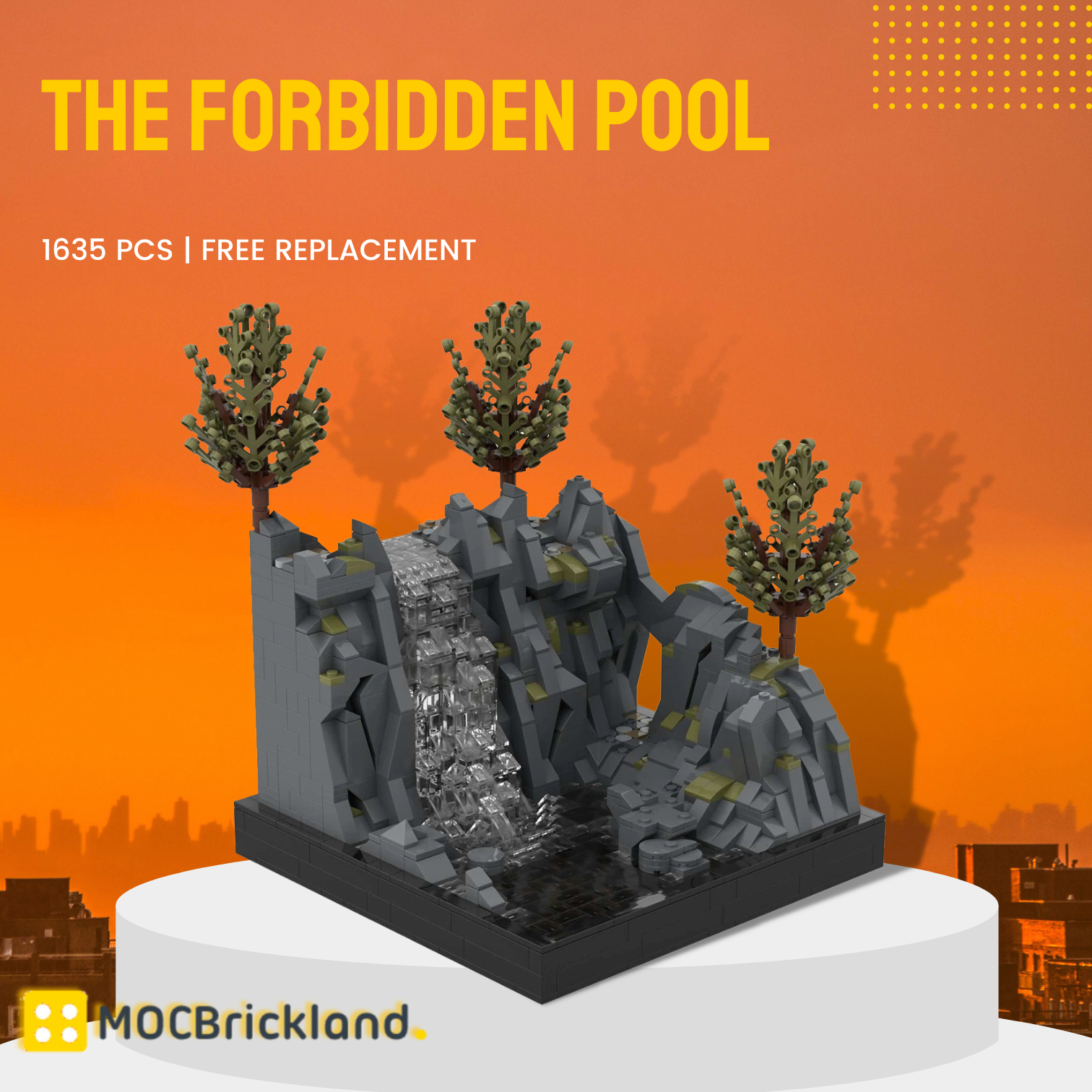 The Forbidden Pool MOC-110851 Movie With 1635 Pieces