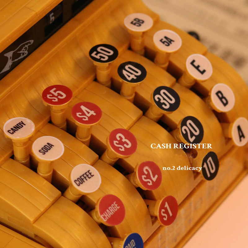 Vintage Cash Register ZHEGAO 00387 Creator With 1630pcs 