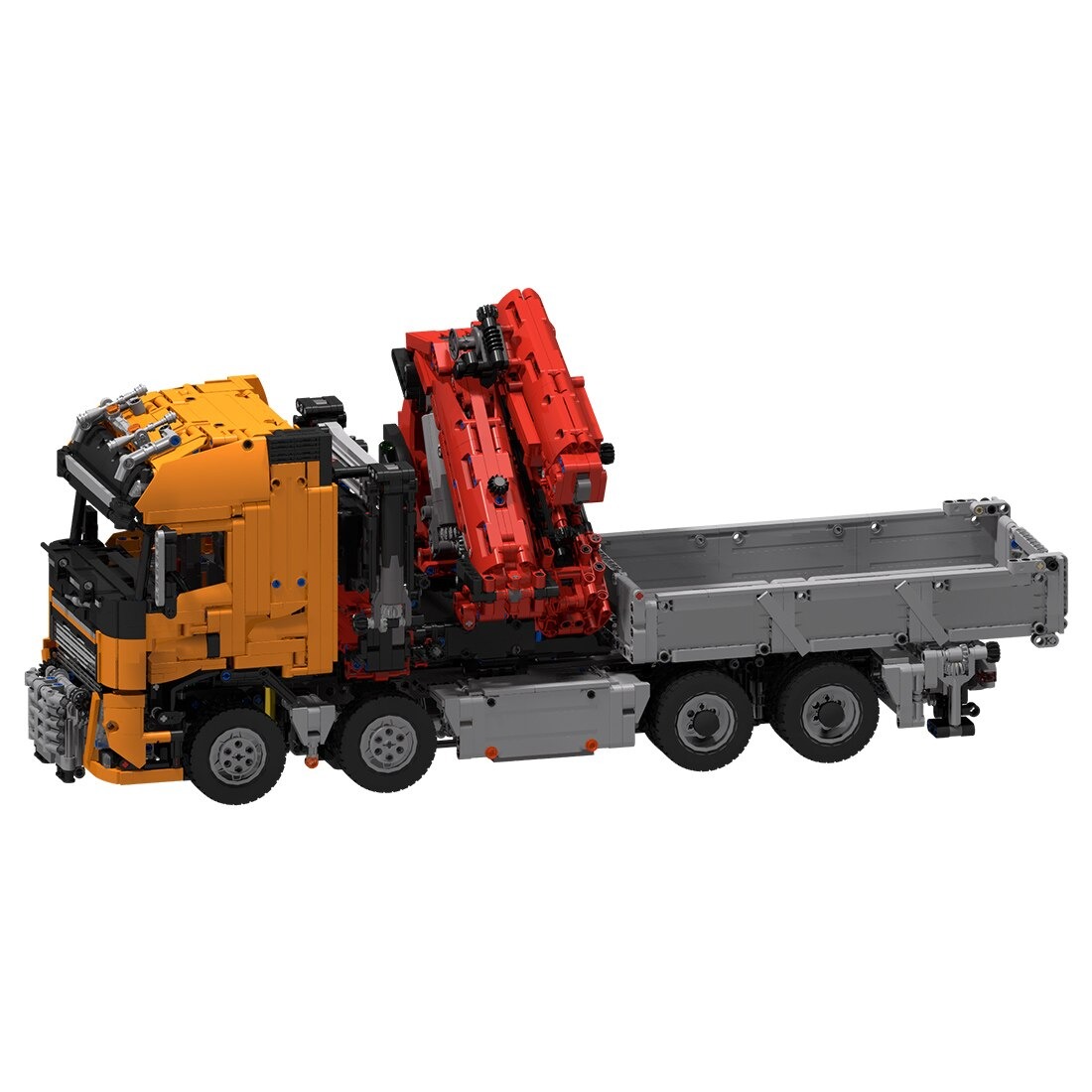 Volvo FH16 750 8x6 With Crane MOC-118230 Technic With 4351PCS