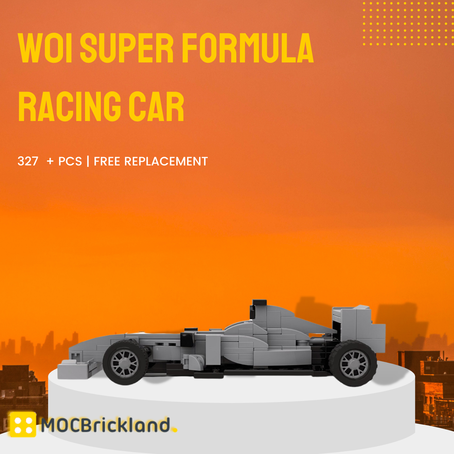 W01 Super Formula Racing Car MOC-102783 Technic With 240PCS