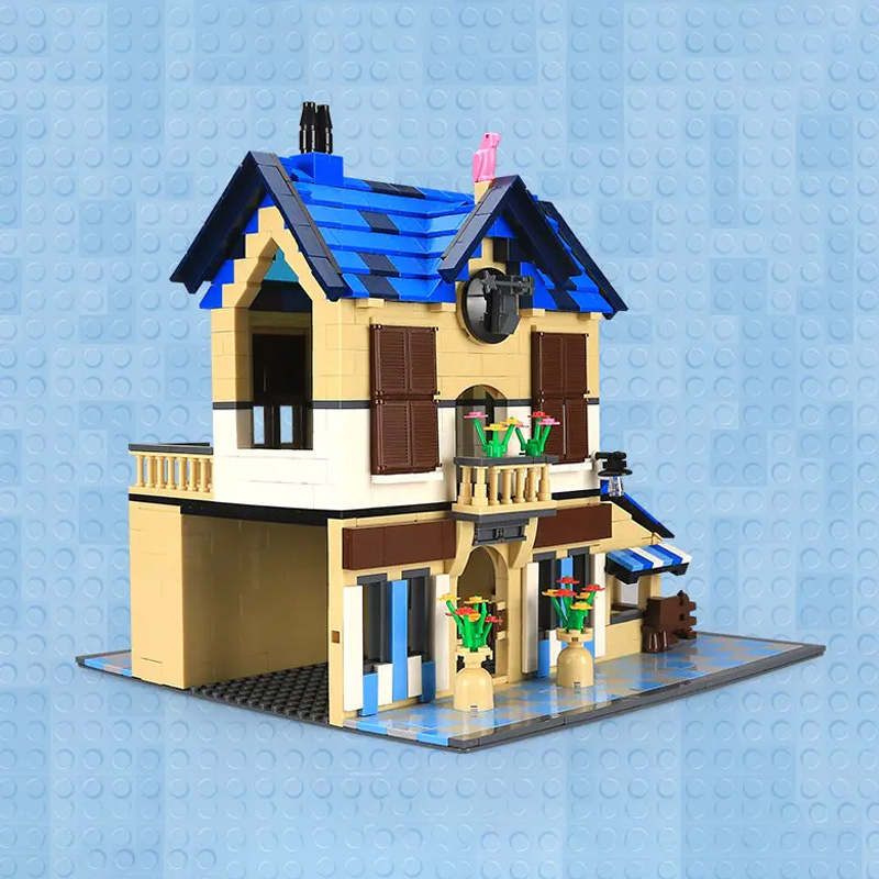 French Country Lodge WANGE 5311 Modular Building with 1298 Pieces - MOC ...