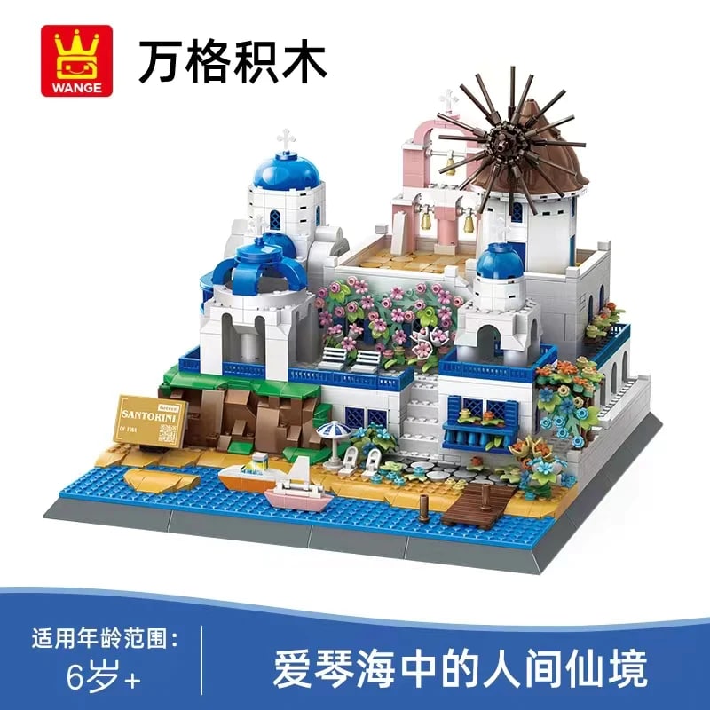 SANTORINI WANGE 6230 Creator With 1372pcs