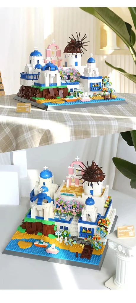 SANTORINI WANGE 6230 Creator With 1372pcs