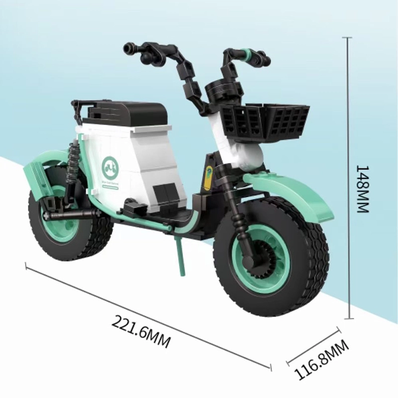 Blue God General ZHEGAO QL00332 Creator with 259 pieces