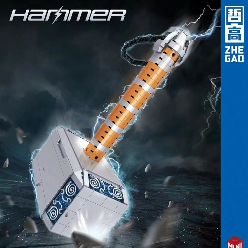 Super Heroes Hammer ZheGao QL01037 Movie with 975 pieces