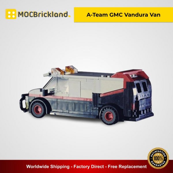 A-Team GMC Vandura Van MOC 11246 Technic Designed By Jerrybuildsbricks With 230 Pieces
