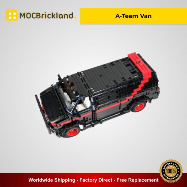 A-Team Van MOC 5945 Technic Designed By Chade With 1710 Pieces