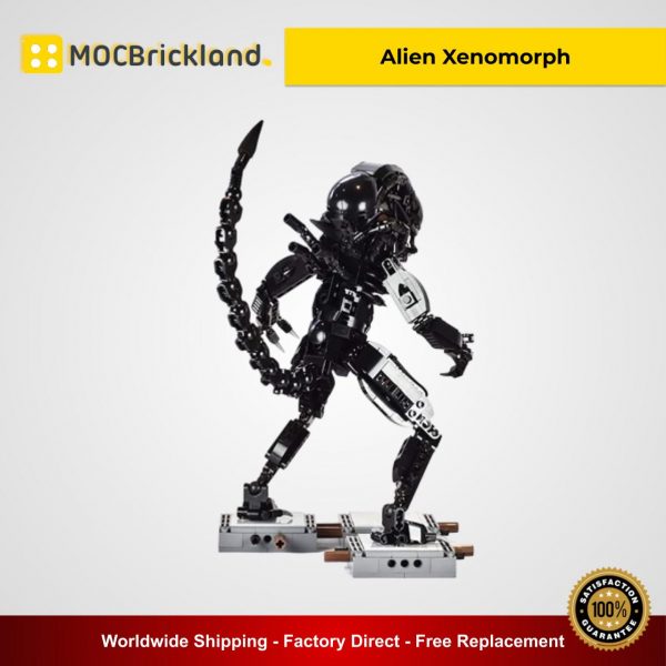 Alien Xenomorph MOC 27578 Movie Designed By Buildbetterbricks With 599 Pieces