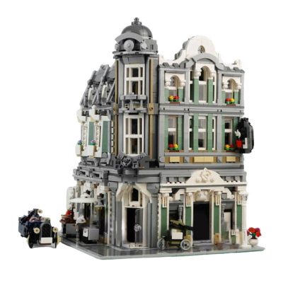 Assembly Square MOC 32576 Modular Building Compatible With LEGO 10255 Designed By InyongBricks