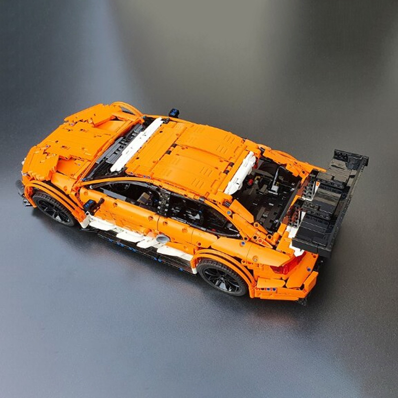 Audi RS5 DTM Orange Technic MOC-52610 by Springer83 with 4024 Pieces