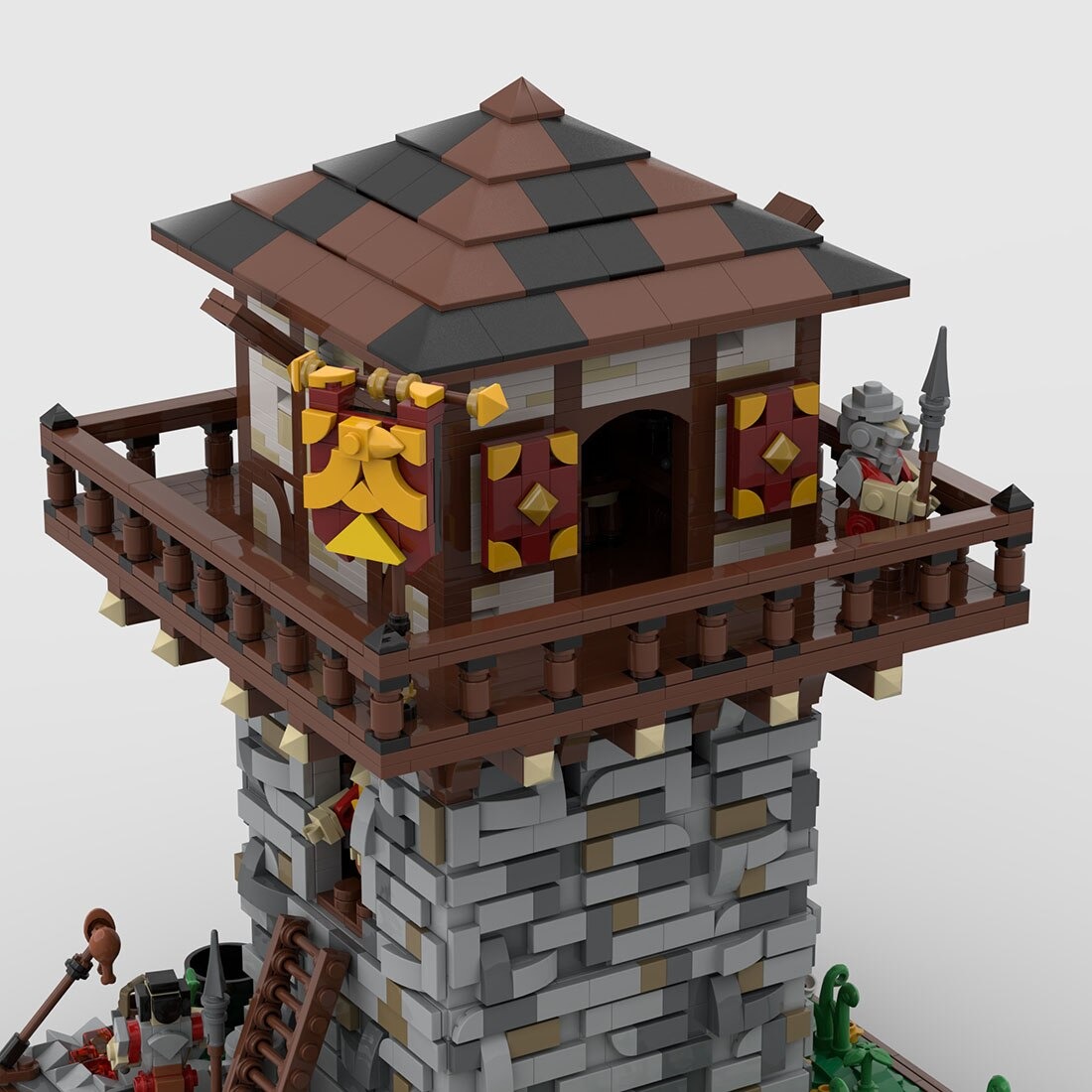 Roman Limes Watchtower MOC-111759 Creator With 3794 Pieces