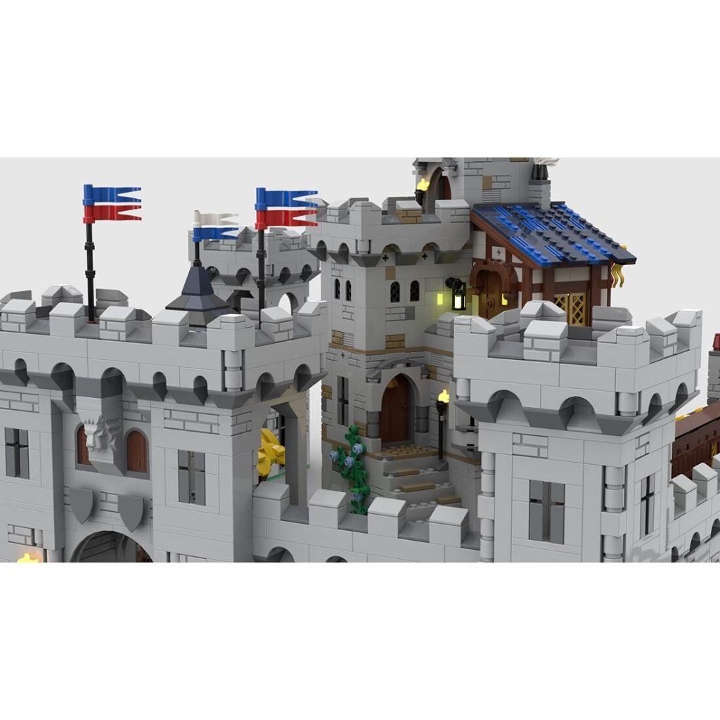  Fan Uys Modular Castle MOC-113656 Modular Building With 4363PCS 