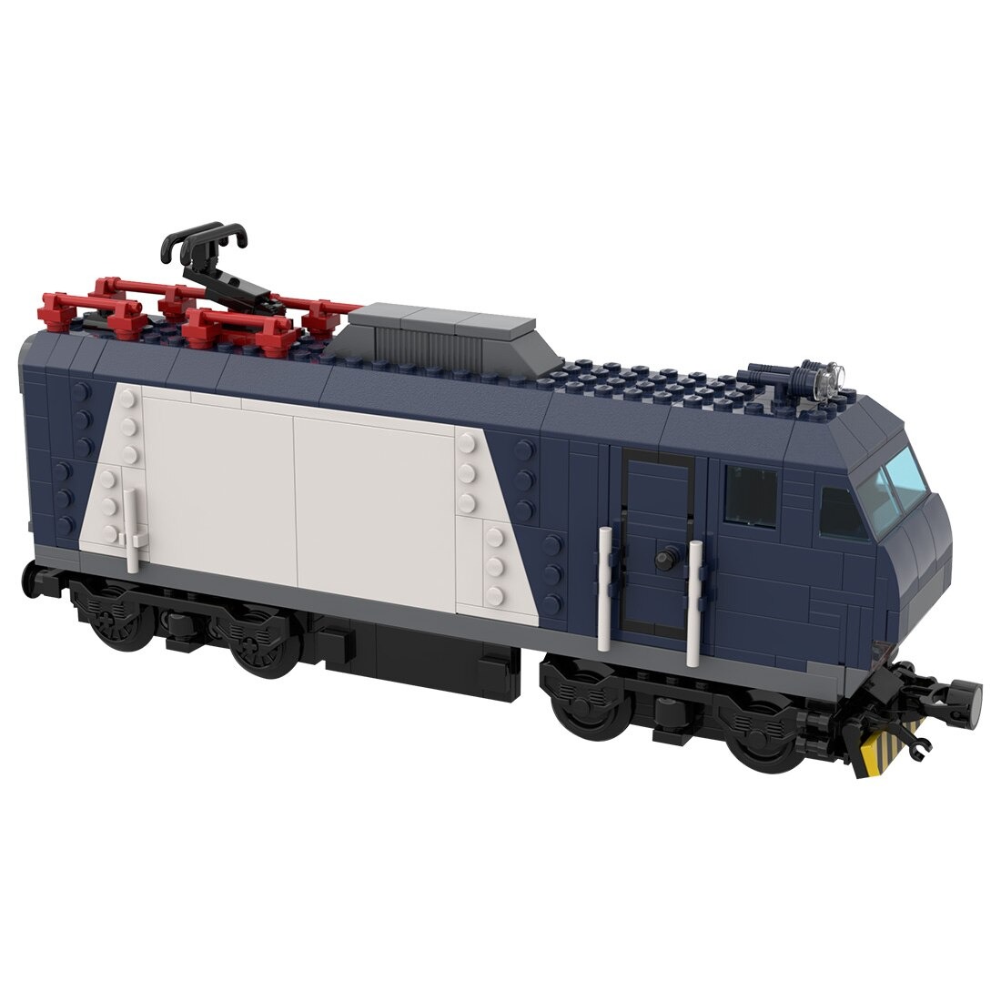 HXD1 Chinese Electric Locomotive Train MOC-78798 Technic With 456 Pieces
