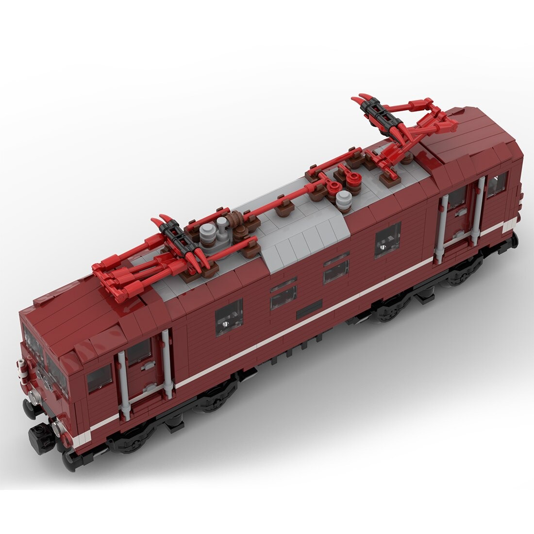 German DR-180 Train MOC-89521 Technic With 818PCS