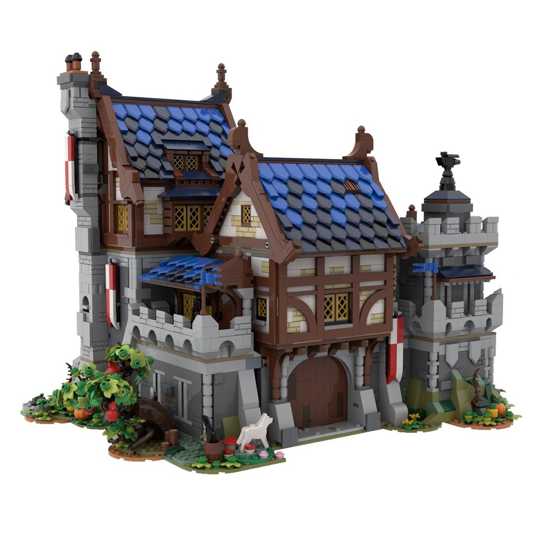 Medieval Castle MOC-89525 Creator With 5000 Pieces