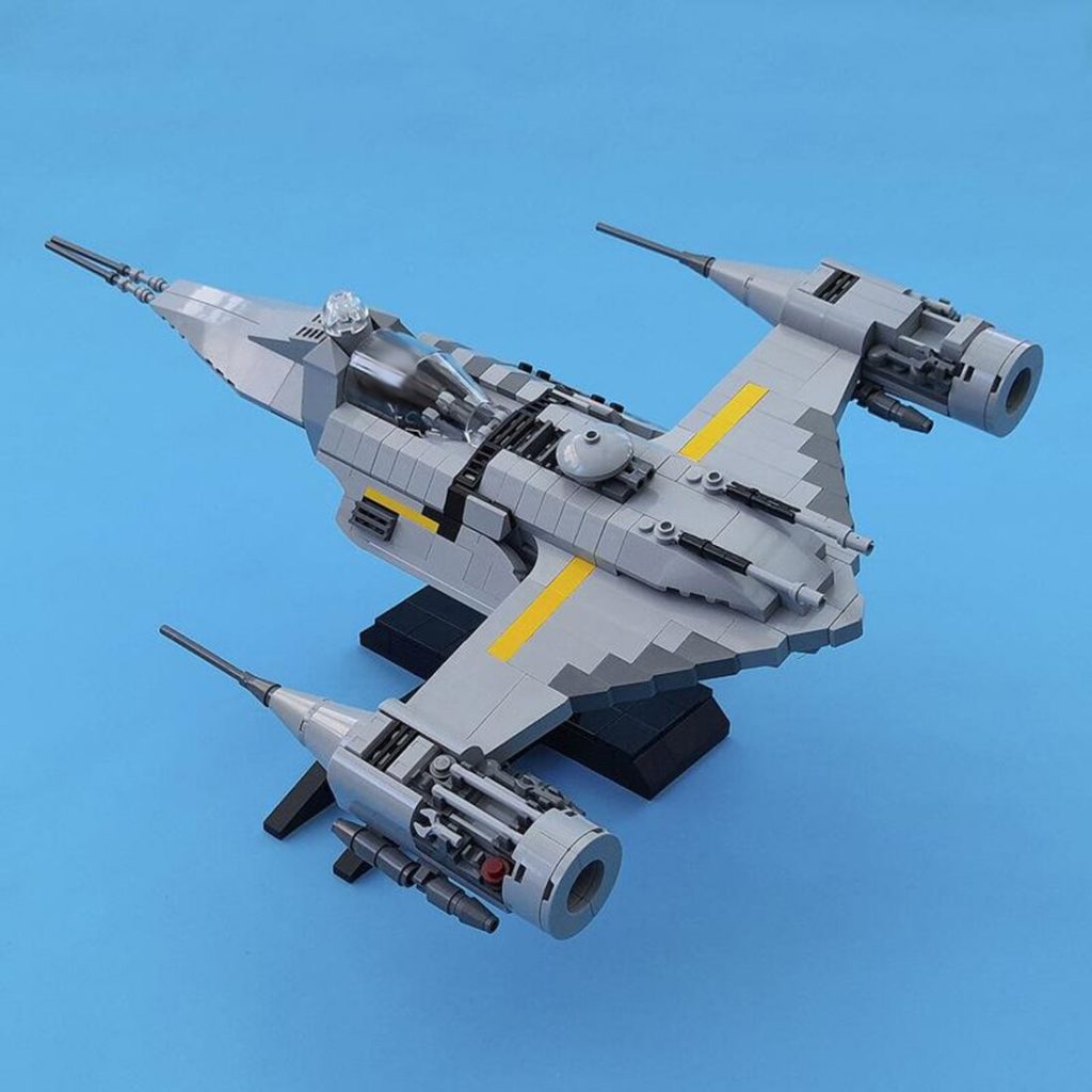 Mandalorian N-1 Starfighter Sci-fi Style MOC-100717 Star Wars With 646PCS 