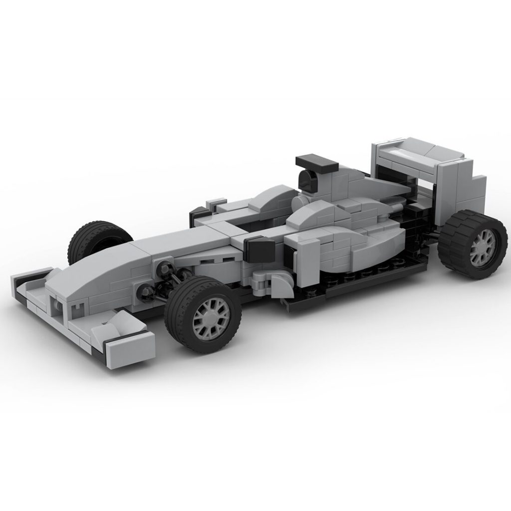 W01 Super Formula Racing Car MOC-102783 Technic With 240PCS
