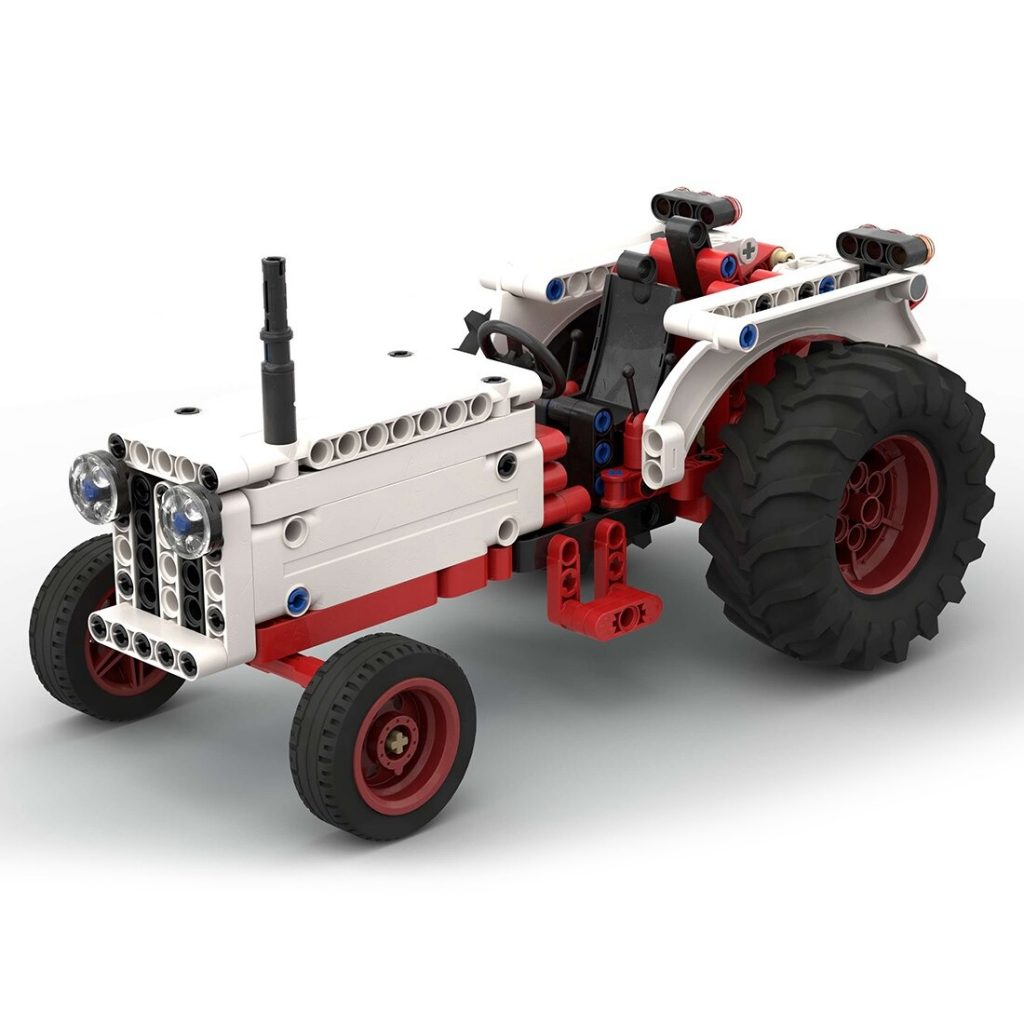 Old Tractor MOC-104534 Technic With 258PCS