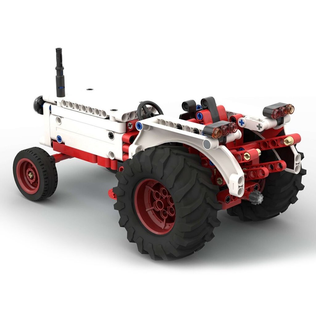 Old Tractor MOC-104534 Technic With 258PCS
