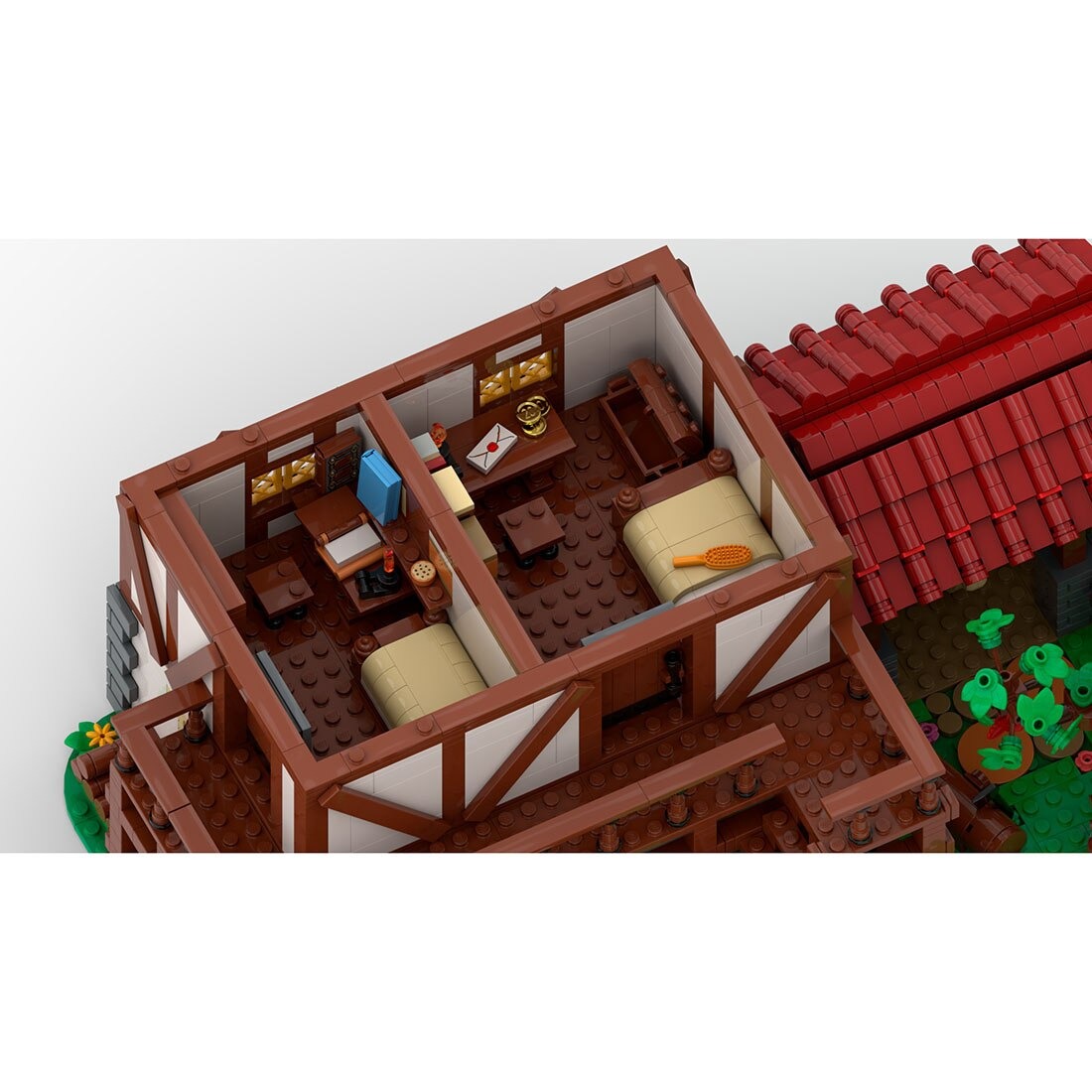 Spice & Wolf: Nyohhira Village MOC-112151 Creator With 2859 Pieces