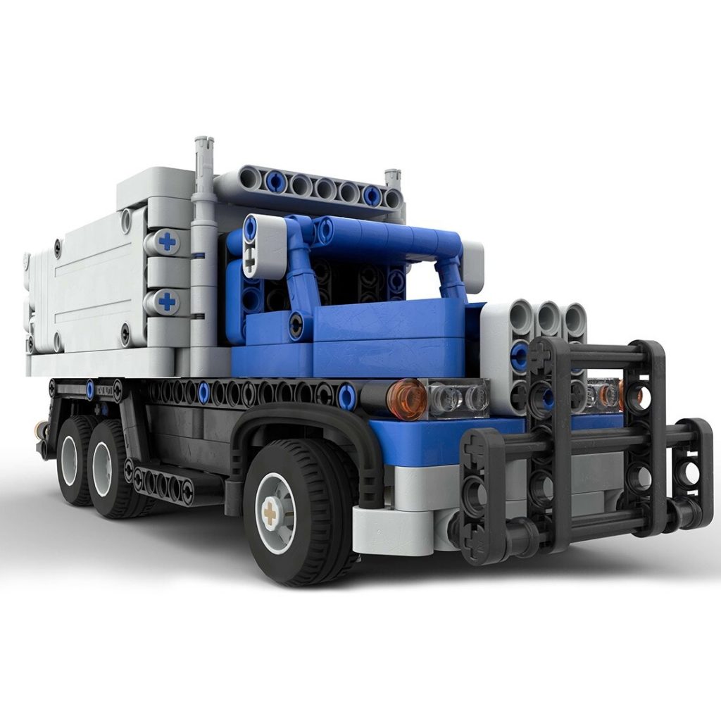 RC Dump Truck MOC-116366 Technic With 588PCS
