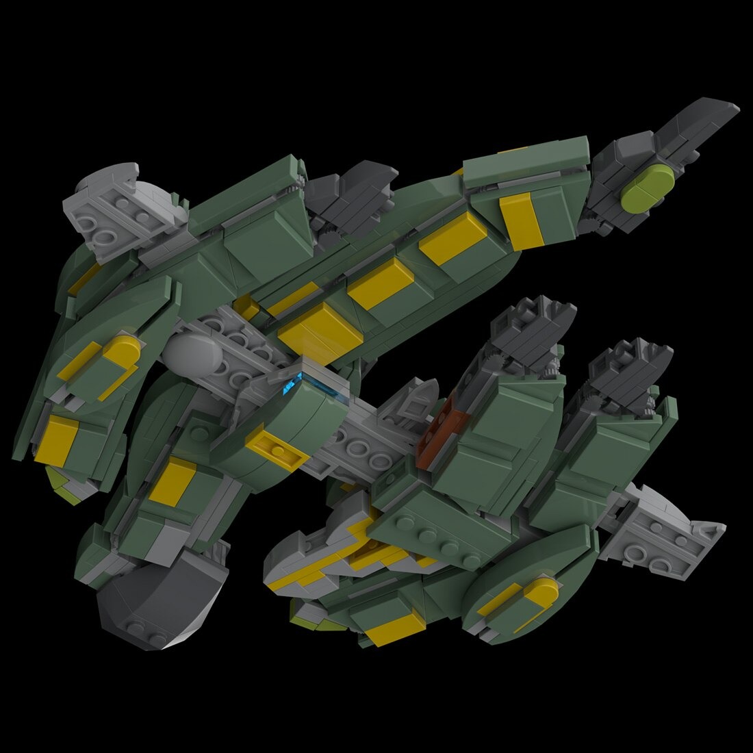 Breen Ship MOC-117535 Space With 458 Pieces