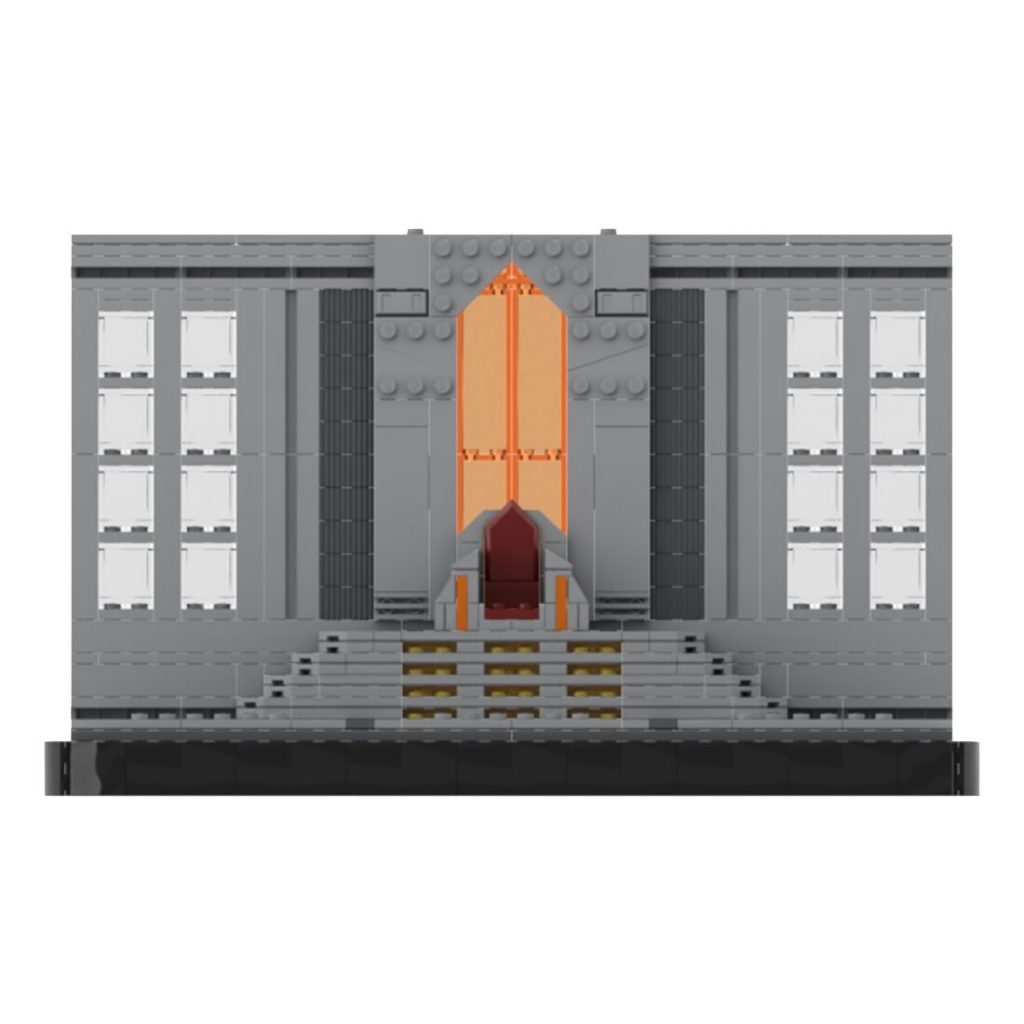 Mandalore Throne Diorama MOC-124631 Star Wars With 462PCS