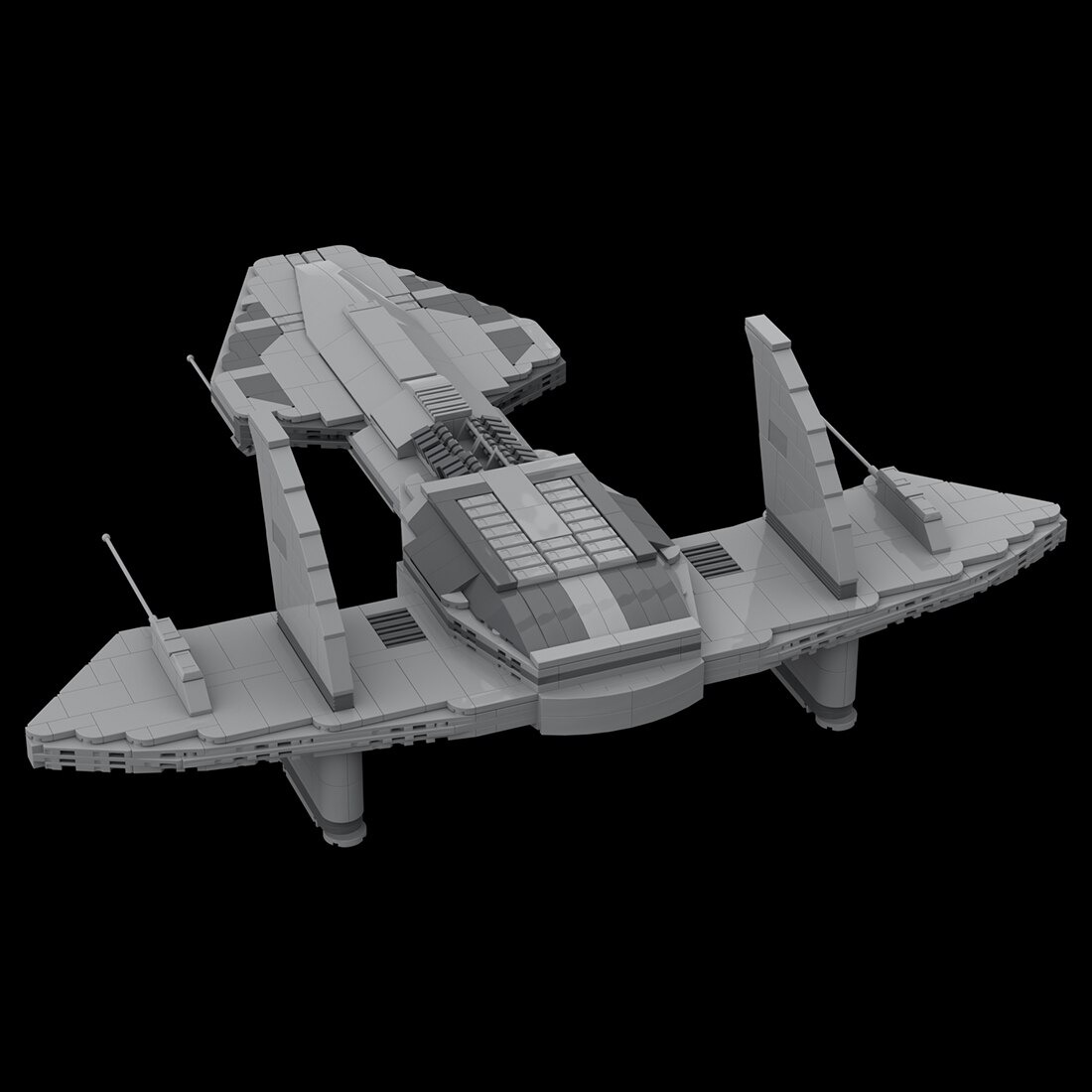Asgard O'Neill-class Ship MOC-125762 Space With 799 Pieces