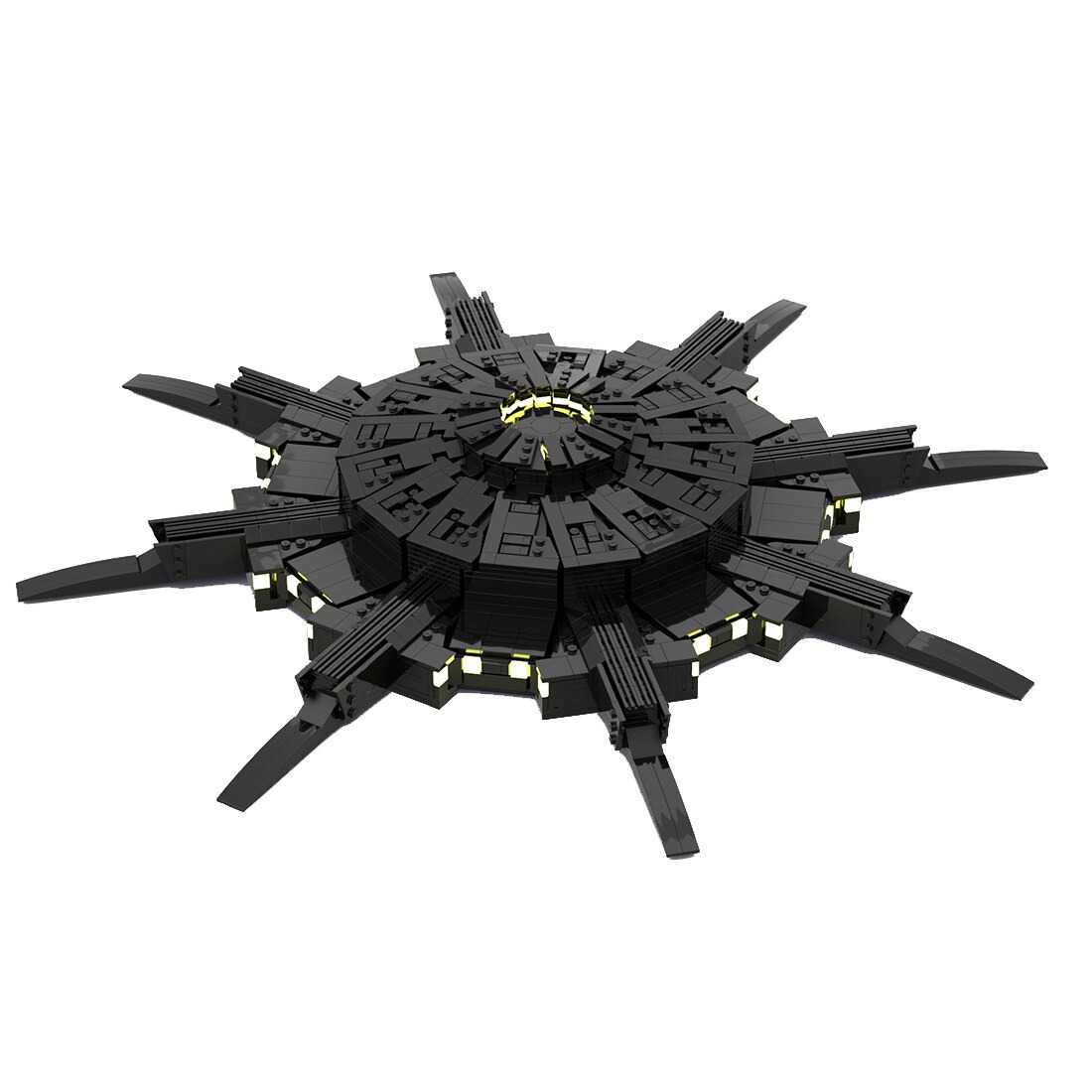 Anubis' Mothership MOC-126159 Space With 1807 Pieces
