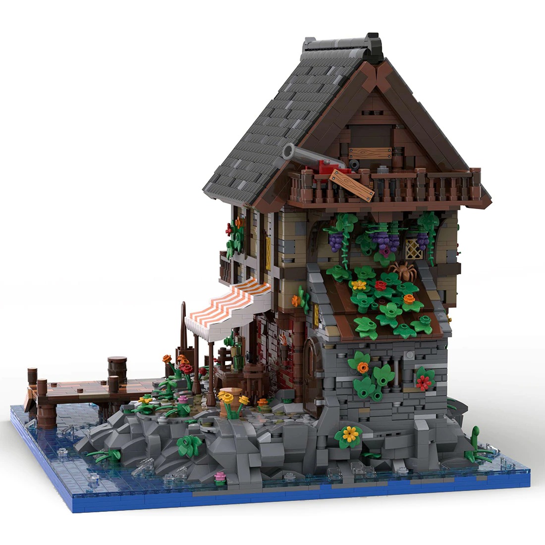 Pirate Van Dyke's Island (Compact Version) MOC-128398 Creator With 5650 Pieces 