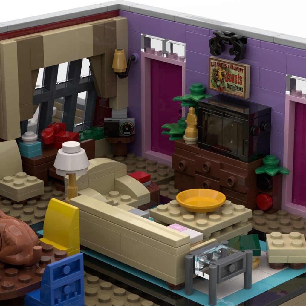 Friends The Television Series - Monica's Apartment MOC-29532 Creator With 894PCS 