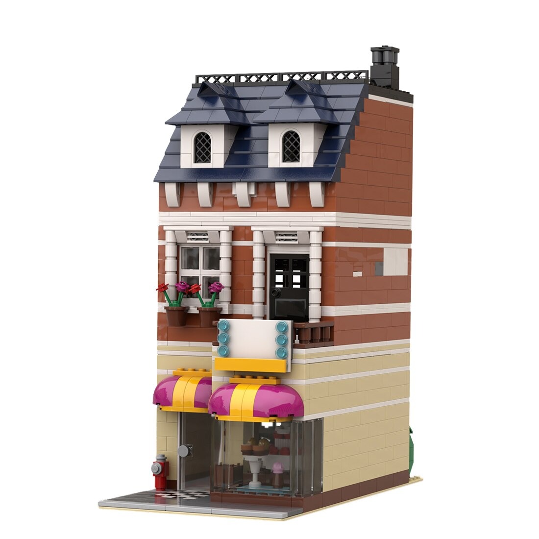 The Bakery MOC-42207 Modular Buildings With 1327 Pieces