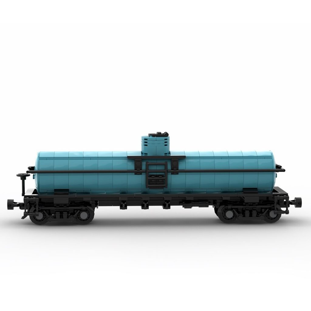 Tanker Car Train MOC-53458 Technic With 586PCS